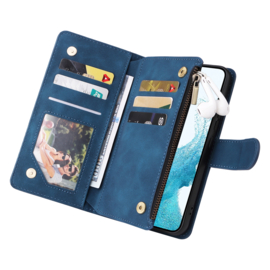 BookCover Wallet Etui voor Samsung Galaxy A54   5G    Blauw