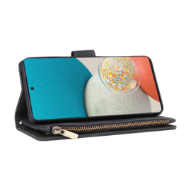 BookCover Wallet Etui voor Samsung Galaxy A53 5G    Zwart