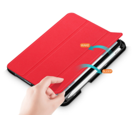 Bescherm-Cover Hoes Map voor iPad Mini 6  -  Rood