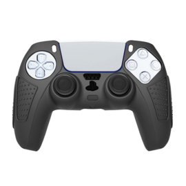 Grip Silicone Hoes / Skin voor Playstation 5 PS5 DualSense Controller  -  Blauw - V2