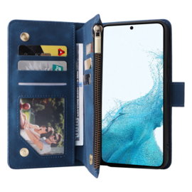 BookCover Wallet Etui voor Samsung Galaxy A54   5G    Blauw