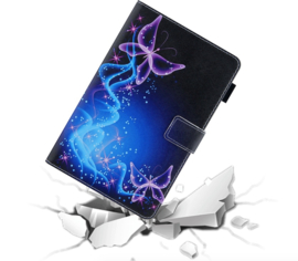 Vlinder - Bescherm-Etui Map Hoes voor  iPad 10th - 10.9  2022