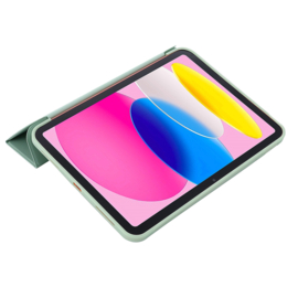 TPU Bescherm-Cover Hoes Map voor iPad 10th 10.9 - 2022  -  Mint Groen