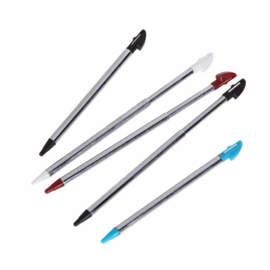 5x Inschuifbare Metalen Stylus Pen voor Nintendo 3DS XL