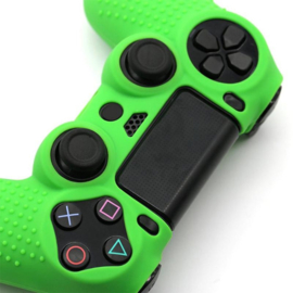 Grip Silicone Hoes / Skin voor Playstation 4 PS4 Controller    Groen