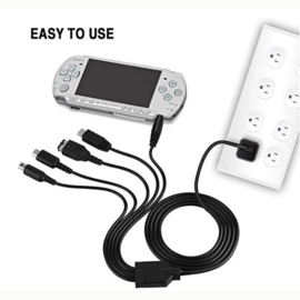 USB Oplader voor Nintendo 3DS - DS Lite - DSi - NDS - PSP - Wii U