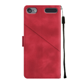 Luxe Bescherm-Etui Hoes voor iPod Touch - 5G 6G 7G  -  Rood