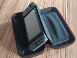 Luxe XXL Aerocase Etui Hoes voor Nintendo Switch - Switch OLED   Zwart