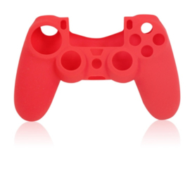Silicone Hoes / Skin voor Playstation 4 - PS4 Controller   Rood
