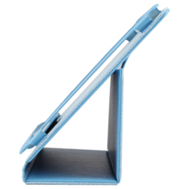 PU Kunstleer-Hoes Map voor Samsung Galaxy Tab A8 10.5  Lichtblauw