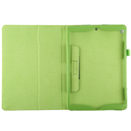 PU Kunstleer-Etui Hoes Map voor iPad 10.2  -  iPad Air 3 - 10.5   - Groen -  A2197 - A2152