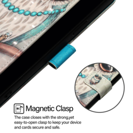 Bescherm-Etui Mapje Hoes voor iPod Touch   - Cartoon Uil