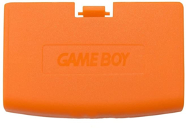 Batterij-Klepje / Cover voor Nintendo Gameboy Advance  Oranje