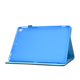 Witte Kat  - Bescherm-Etui Map Cover voor iPad 10.2 - iPad Air 10.5