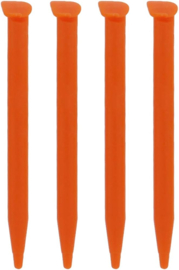 4x Stylus Pen voor Nintendo 2DS XL   -   Oranje