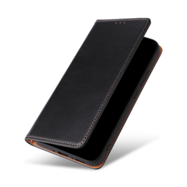 Luxe BookCover Hoes Etui voor Samsung Galaxy A34    Zwart