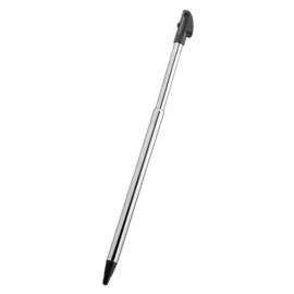 2x Inschuifbare Aluminium Stylus Pen voor Nintendo 3DS XL