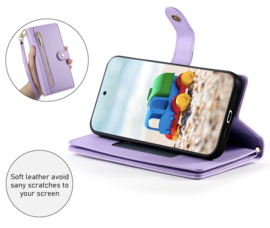 Luxe Portemonnee - Etui  Hoes Tas voor Samsung Galaxy S26 ULTRA   - Met Schouder - Draagkoord -  Paars