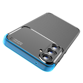 Samsung Galaxy A55  - Carbon TPU Bescherm-Hoes Skin - Zwart