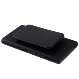 iPod Nano 7 - TPU Bescherm Hoes-Skin  met Clip! -  Zwart