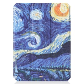 Bescherm-Cover Hoes Map voor iPad Mini 6  - Van Gogh - Sterrenhemel
