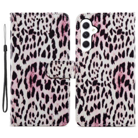 BookCover Hoes Etui voor Samsung Galaxy A05S  -  Luipaard