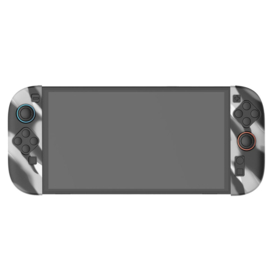 Silicone Hoes / Skin voor Nintendo Switch 2 Joy-Con Controllers  - Grijs-Wit