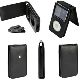 Bescherm Etui-Hoes voor iPod Classic    Zwart