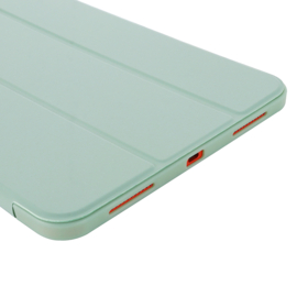 TPU Bescherm-Cover Hoes Map voor iPad 10th 10.9 - 2022  -  Mint Groen