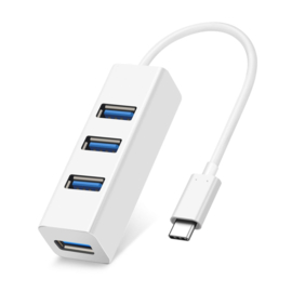 USB-C naar USB 2.0 4-Poort Mini  HUB