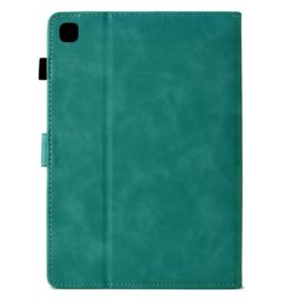 Bescherm-Etui Hoes Map voor Xiaomi Redmi Pad 2 - 11 - Cartoon Cats - Groen