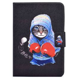 Boxing Cat - Bescherm-Etui Map voor iPad 10  - 10.9  2022 A2696