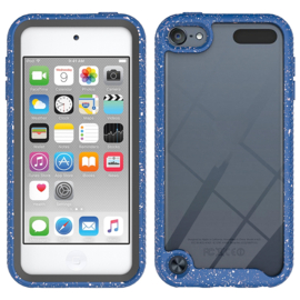 Armor-Case Bescherm-Cover Skin Sleeve voor iPod Touch 5G - 6G   Blauw - Roze