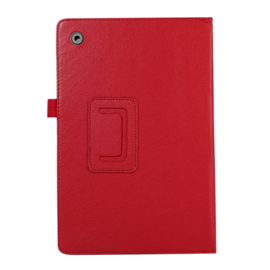 PU Kunstleer-Hoes Map voor Samsung Galaxy Tab A9 Plus 11   Rood