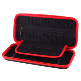 Dobe Aerocase Etui Hoes voor Nintendo Switch - Switch OLED  Zwart-Rood