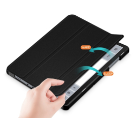 Cover Map Hoes voor Samsung Galaxy Tab A9  PLUS - 11    -  Zwart