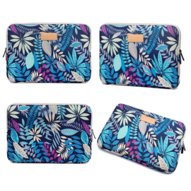 Bescherm-Opberg Hoes Pouch Sleeve voor iPad   - iPad Air -  Leaves