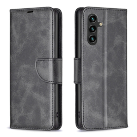Luxe BoekCover Hoes Etui voor Samsung Galaxy A36 - A56  -  Grijs
