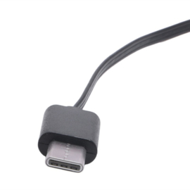 Inrolbare USB C Oplader en Data Kabel voor Galaxy S10