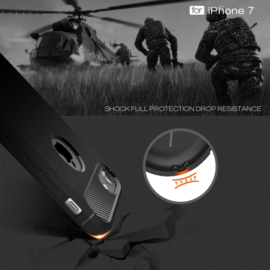 Flex Armor-Cover Bescherm-Hoes  voor iPhone SE - 2020 / 2022