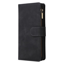 BookCover Wallet Etui voor Samsung Galaxy A33 5G Zwart