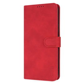 Luxe BoekCover Hoes Etui voor Samsung Galaxy A36 - A56  -  Rood