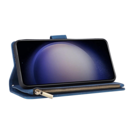 Boek-Cover Portemonne Etui Hoes voor Samsung Galaxy S26     Blauw