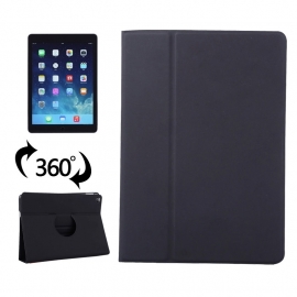 Slim 360º Rotation Etui Map voor iPad Air 2   Zwart