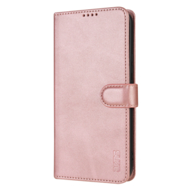 Luxe BookCover Etui Hoes  voor Samsung Galaxy A36 en A56  -  Roze-Goud