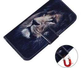 BoekCover Hoes Etui voor Samsung Galaxy A36  -  A56   -  Leeuw