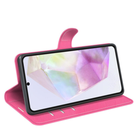 Boek-Cover Hoes Etui voor Samsung Galaxy A36 - A56  -  Roze