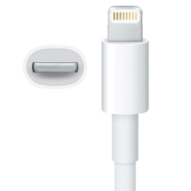 Lightning USB Oplader en Data-kabel voor iPad  - 1m -  Wit