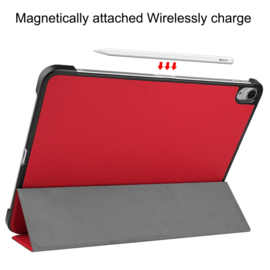 Slim Smart Cover Hoes Map voor iPad Air - 10.9 -  Rood. A2316