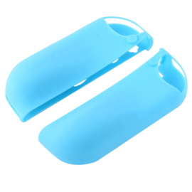 Silicone Hoes / Skin voor Nintendo Switch Joy-Con Controllers   Blauw
